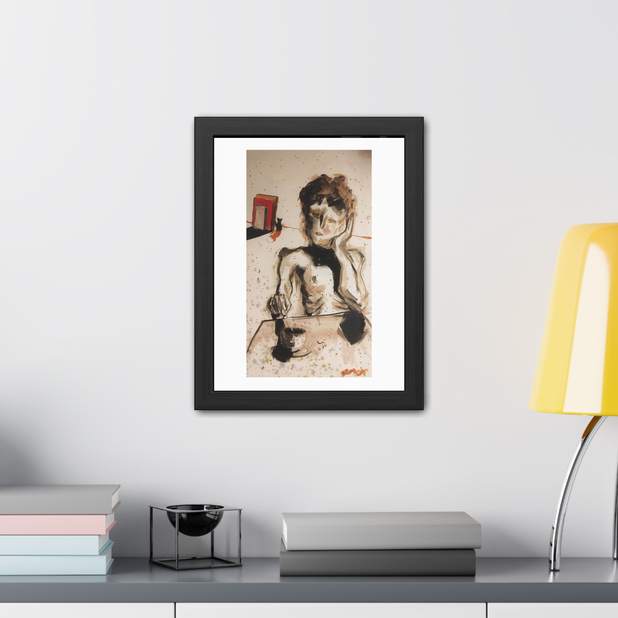 Coffee and Codeine (Artist's Breakfast) [SOLD; PRINTS AVAILABLE]