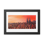 Barcelona at Dusk [SOLD; PRINTS AVAILABLE]