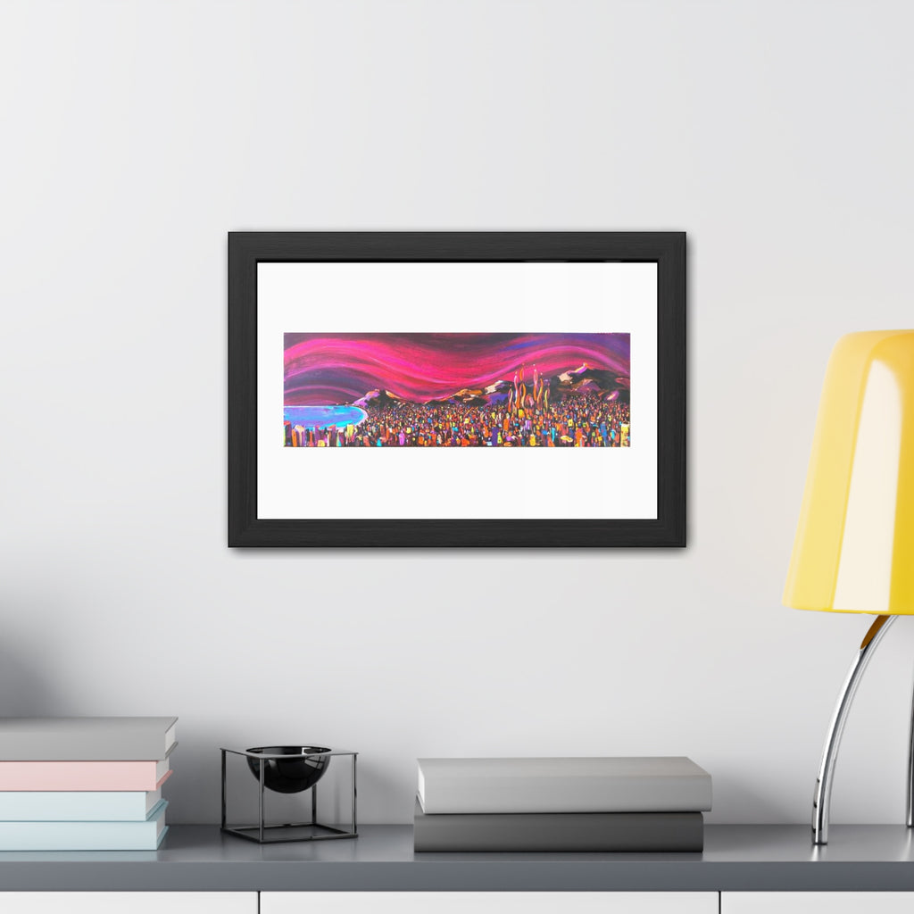 Barcelona at Night [SOLD; PRINTS AVAILABLE]