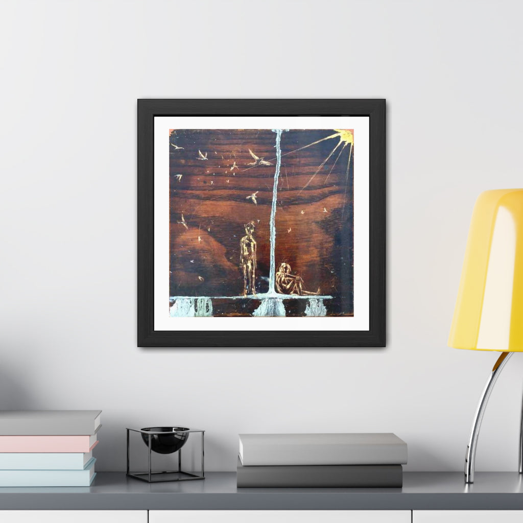 Two Lovers Sit And Wait For Something To Happen [SOLD; PRINTS AVAILABLE]