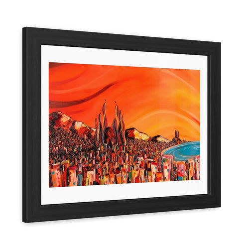 Barcelona at Dawn [SOLD; PRINTS AVAILABLE]