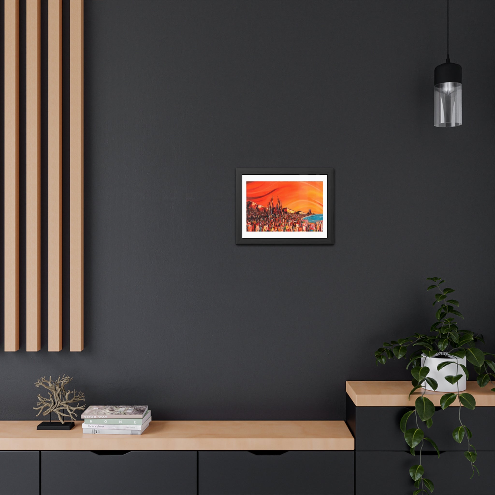 Barcelona at Dawn [SOLD; PRINTS AVAILABLE]