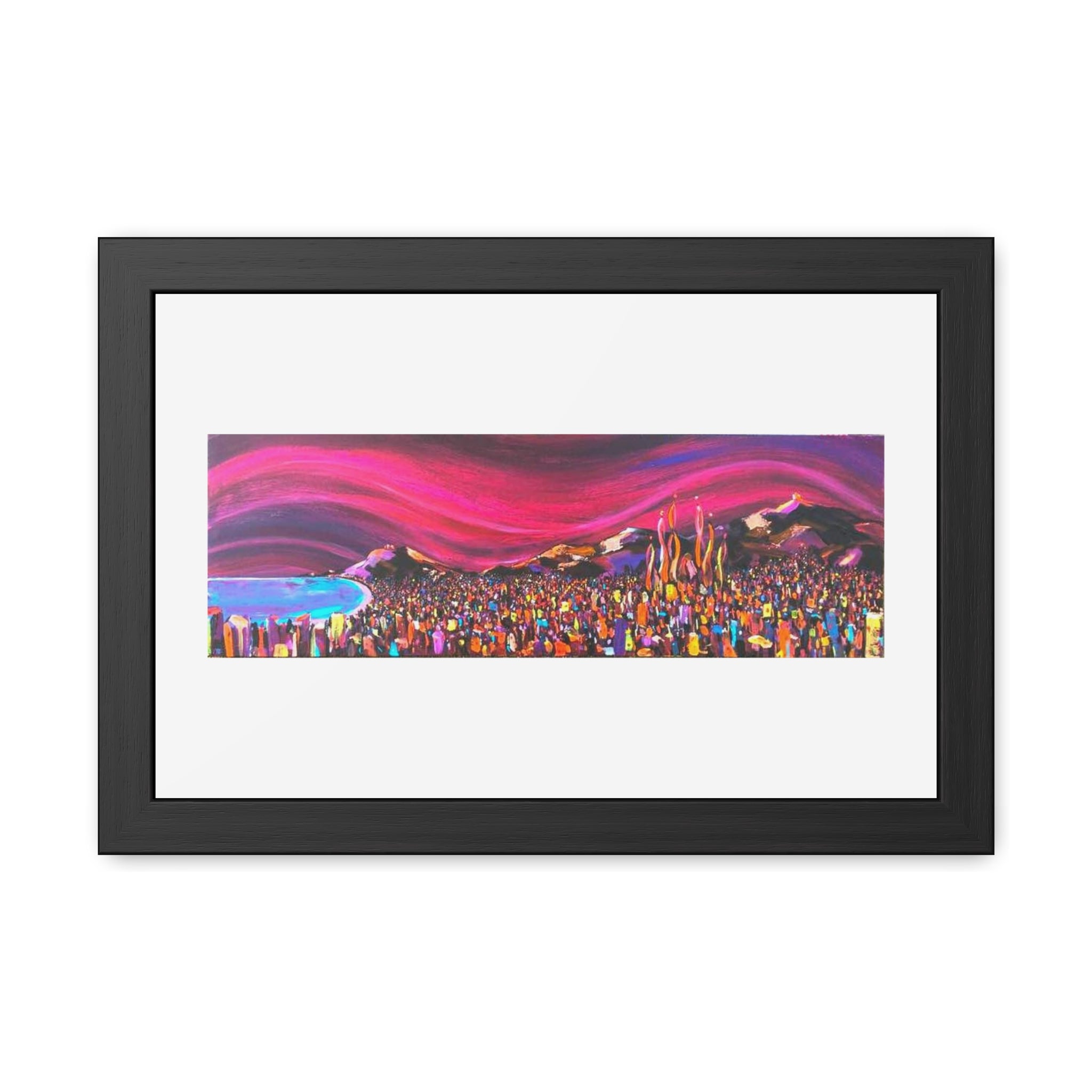 Barcelona at Night [SOLD; PRINTS AVAILABLE]