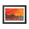 Barcelona at Dawn [SOLD; PRINTS AVAILABLE]